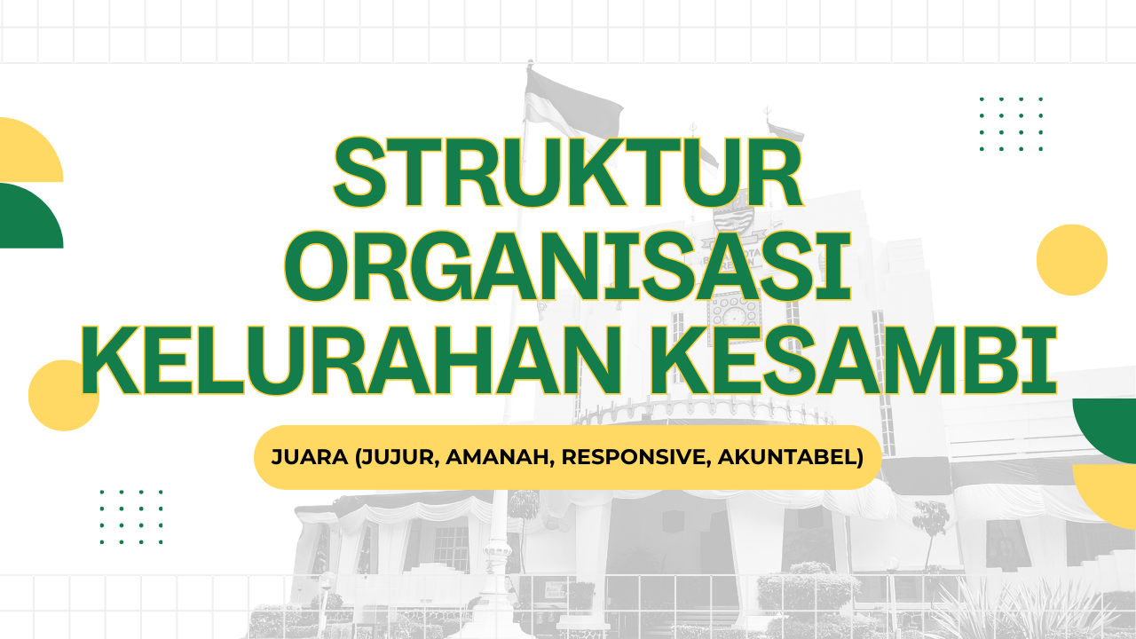 Struktur Organisasi Kelurahan Kesambi