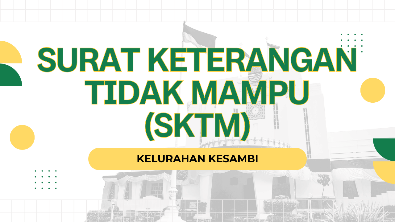 Surat Keterangan Tidak Mampu
