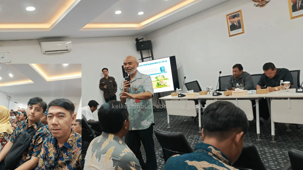 Perwakilan Kelurahan Kesambi Hadiri Sosialisasi PTSL Kota Cirebon Tahun 2026