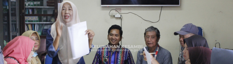 Rakor Posyandu Se Kelurahan Kesambi