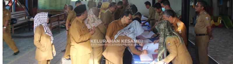 Penandatangan Pakta Integritas dan Perjanjian Kerja