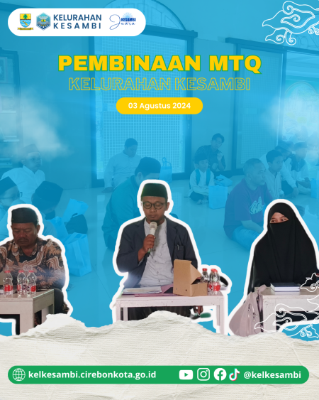 Pembinaan MTQ Kel Ksb